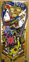 Image # 36816: The Who's Tommy Pinball Wizard Blank Playfield