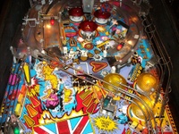 Image # 39948: The Who's Tommy Pinball Wizard Prototype - Middle Playfield