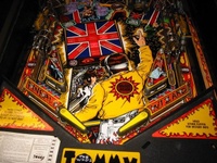 Image # 7983: The Who's Tommy Pinball Wizard Lower Playfield