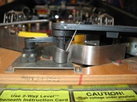 Image # 41866: The Who's Tommy Pinball Wizard Flipper Blinder Assembly - Detail