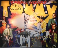 Image # 61121: The Who's Tommy Pinball Wizard Illuminated Backglass