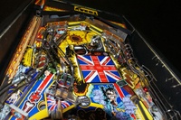 Image # 66529: The Who's Tommy Pinball Wizard Prototype - Lower Playfield - Downfield View