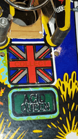 Image # 78858: The Who's Tommy Pinball Wizard Prototype Playfield - Extra Post Holes 
(Serial number 102959.)