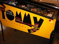 Image # 7987: The Who's Tommy Pinball Wizard Cabinet - Left