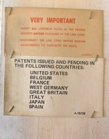 Image # 38759: Top Card Backbox Notices 
(From the game with serial number 08261.)