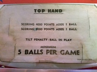 Image # 70174: Top Hand Score Card - 5 Ball Play