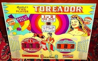Image # 20451: Toreador Backglass