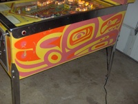 Image # 53433: Totem Sample Game Cabinet - Right 
(Serial number 01415 S.)