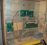 Image # 53438: Totem Sample Game Inside Backbox 
(Serial number 01415 S.)