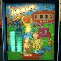 Image # 22210: Touchdown Illuminated Backglass