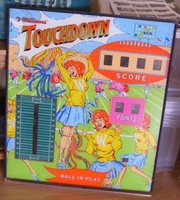 Image # 44445: Touchdown Backglass