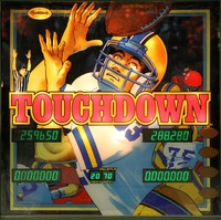 Image # 65715: Touchdown Backglass Illuminated