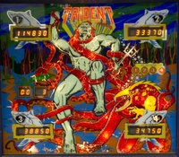 Image # 70302: Trident Illuminated Backglass