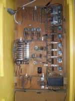 Image # 59563: Triple Action Inside Cabinet 
(The cabinet on this game has been repainted but is included here to show its other features.)