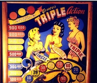Image # 8031: Triple Action Backglass