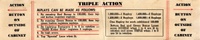 Image # 57787: Triple Action Instruction and Score Card