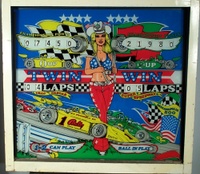 Image # 5906: Twin Win Production Backglass