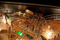 Image # 51447: TX-Sector Whitewood Playfield - Detail 
(Photographed at Chicago Pinball Expo 2011.)