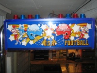 Image # 43196: U.S.A. Football Elevated Marquee