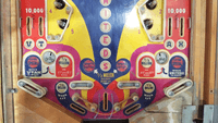 Image # 76116: Utah Lower Playfield 
(This playfield is missing its plastic numbered tower bumper housings.)