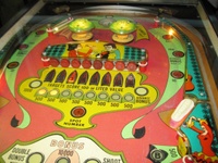 Image # 70654: Valencia Illuminated Upper Playfield 
(Serial number 232856.)