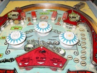 Image # 25983: Vampire Upper Playfield 
(Serial number 2275.)