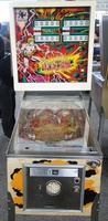 Image # 64081: Vulcan Cabinet - Front View 
(The backbox front has been repainted on this game.)