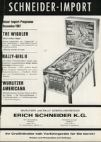 Image # 21186: The Wiggler German Ad 
(From the German operator magazine Automaten Markt, December 1967. The machine in this ad is the blue Early Production model.)