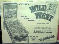 Image # 27168: Wild West Billboard Ad 
(The Billboard, Sep-22-1951, page 107)
