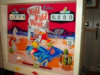 Image # 16335: Wild Wild West Backglass