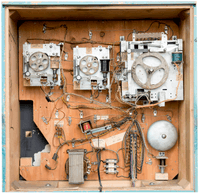 Image # 77435: Wisconsin Inside Backbox - Rolldown Version 
(Serial number 3392.)