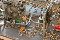 Image # 77441: Wisconsin Under Playfield - Detail - Rolldown Version 
(Serial number 3392.)