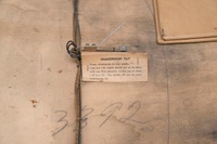 Image # 77451: Wisconsin Inside Cabinet - Detail - Rolldown Version 
(Serial number 3392.)