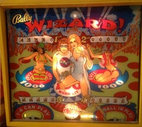 Image # 65886: Wizard! Illuminated Backglass