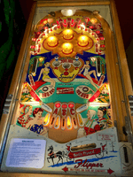 Image # 76311: World Beauties Illuminated Playfield 
(Serial number B12674 S.)