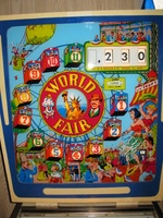 Image # 43250: World Fair Illuminated Backglass