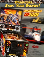 Image # 3929: Indianapolis 500 Flyer, Front