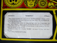 Image # 82204: Cerberus English Instruction Card