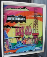 Image # 69259: Black Gold Backglass 
(Serial number 228307.)