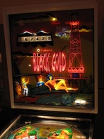 Image # 38934: Black Gold Illuminated Backglass
