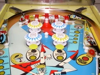 Image # 38535: Double-Up Upper Playfield 
(Serial number 1010.)