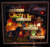 Image # 39122: Cherry Bell Illuminated Backglass