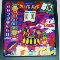 Image # 7275: Black Jack Backglass