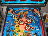 Image # 44709: Escape Upper Playfield 
(Serial number 4608.)