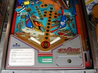 Image # 44710: Escape Lower Playfield 
(Serial number 4608.)