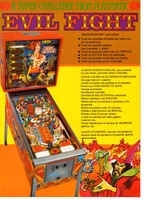 Image # 71587: Evil Fight Spanish Flyer - Front