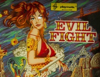 Image # 71590: Evil Fight Backglass - Detail