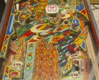 Image # 71598: Evil Fight Middle Playfield 
(Two star rollover inserts are missing from this playfield.)