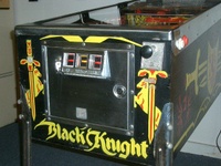 Image # 16002: Black Knight Cabinet - Front
