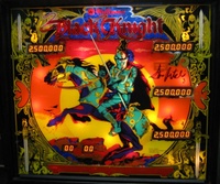 Image # 42529: Black Knight Autographed Pre-Production Backglass